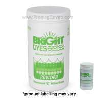 Bright Dyes Dye Tracer Powder, Flt Yellow/Green, 1 lb 105001