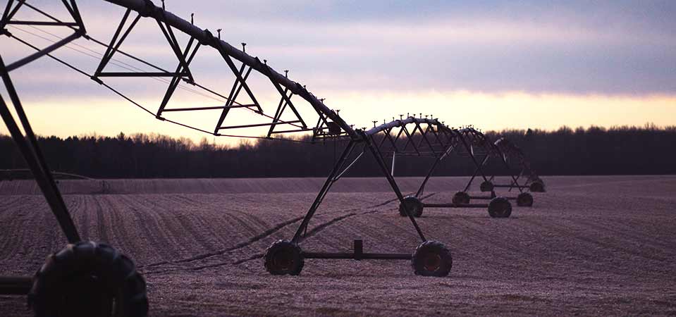 Agriculture irrigation systems need water treatment